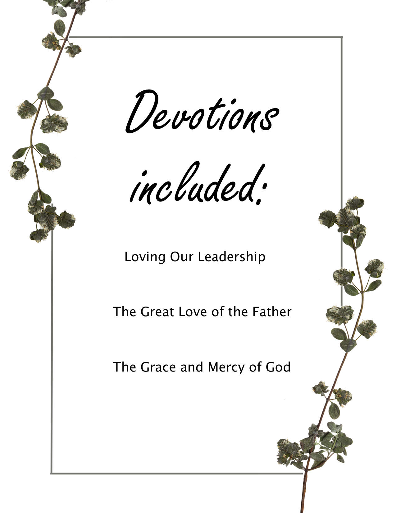 Devotions for Groups