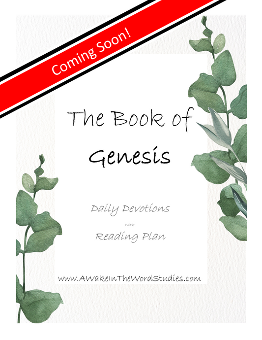 Genesis - Reading Plan + Reflection Guide