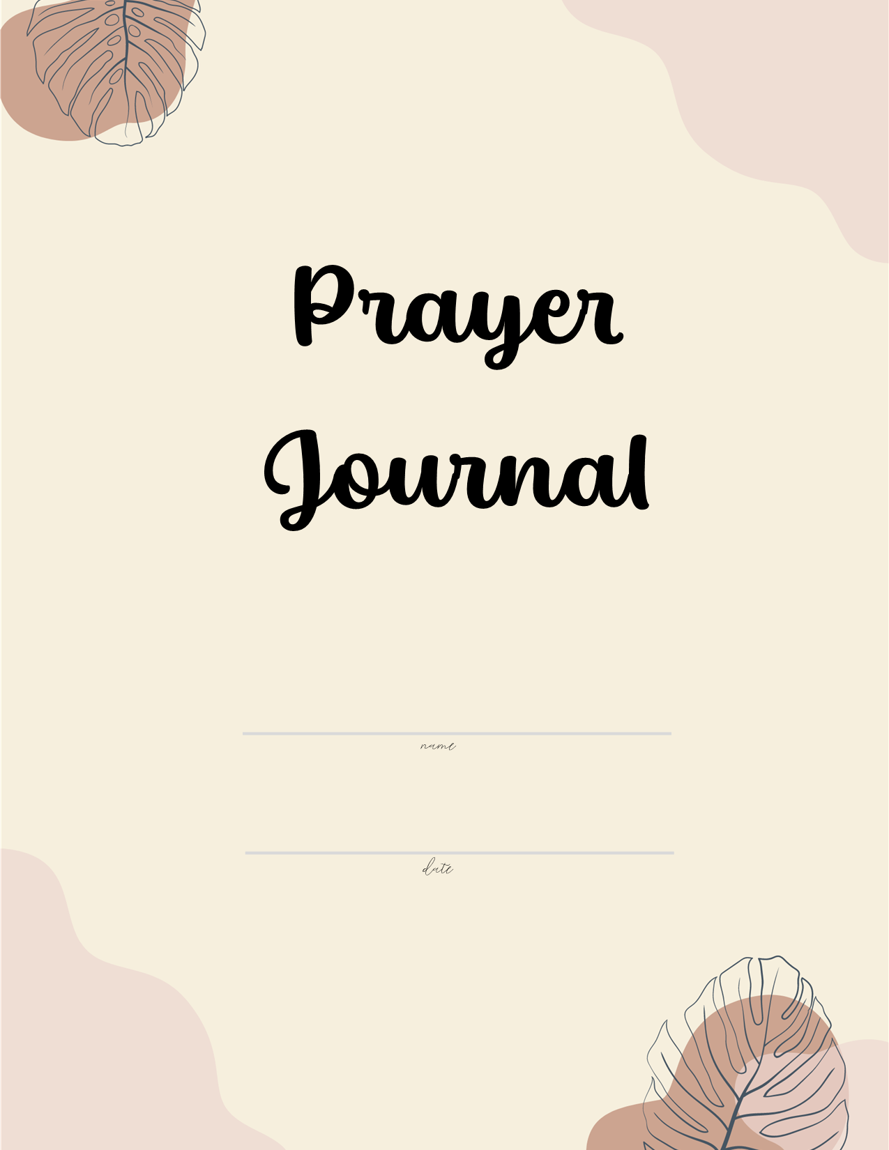 Prayer Journal